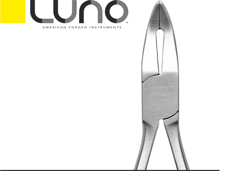 LUNO 001-017393 Щипцы Вейнгарта с длинными ручками 