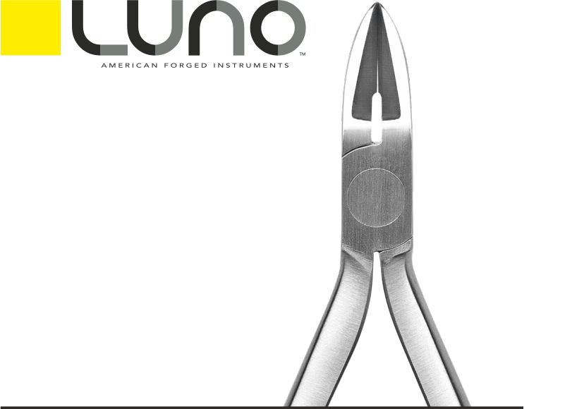 LUNO 001-017383 Лигатурные кусачки микро  (для мягкой проволоки)