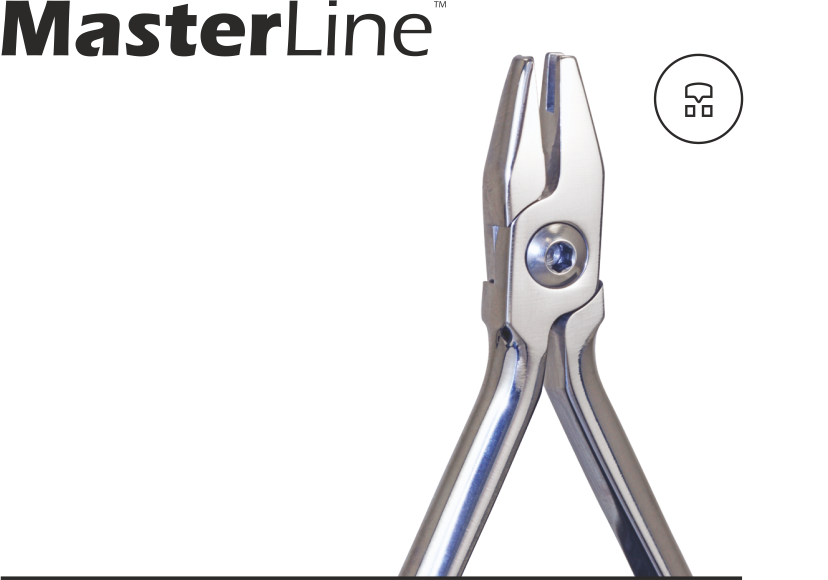 MasterLine 001-051 Щипцы для формирования V-образных изгибов. 