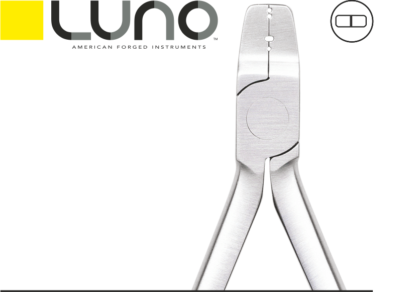 LUNO 001-023355 Щипцы для формирования лингвальных изгибов 
