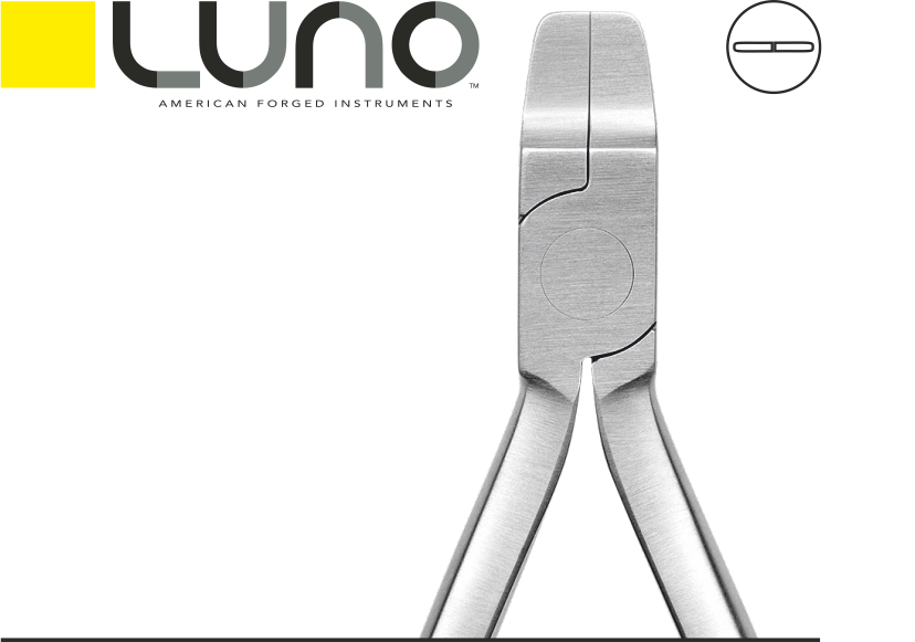 LUNO 001-017398 Щипцы Твида для прямоугольных изгибов  