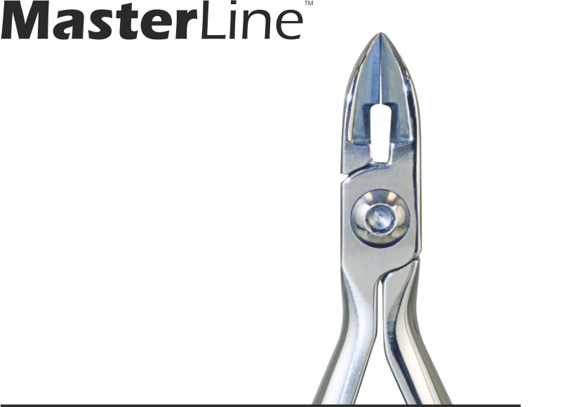 MasterLine 001-002 Лигатурные кусачки прямые мини  
